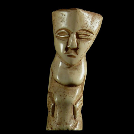 Figurine en os - Lega - RDC Zaire - Sculptures en os