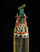 Coiffe Ade ou Adenla royale de ceremonie - Yoruba - Nigeria