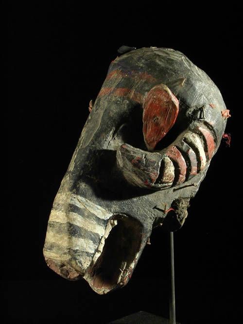Masque cimier belier - Ibo / igbo - Nigeria - Masques africains