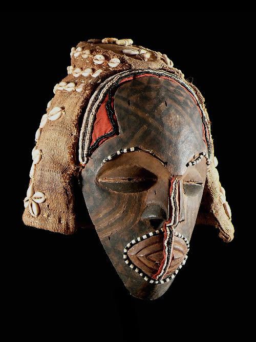 Masque Ngaady A waash - Kuba /Bushoong - RDC Zaire