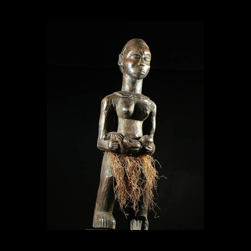 Statue Maternite - Mbala / BaMbala - RDC Zaire / Congo