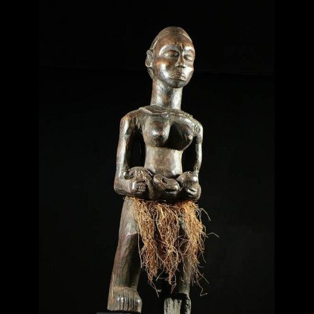 Statue Maternite - Mbala / BaMbala - RDC Zaire / Congo