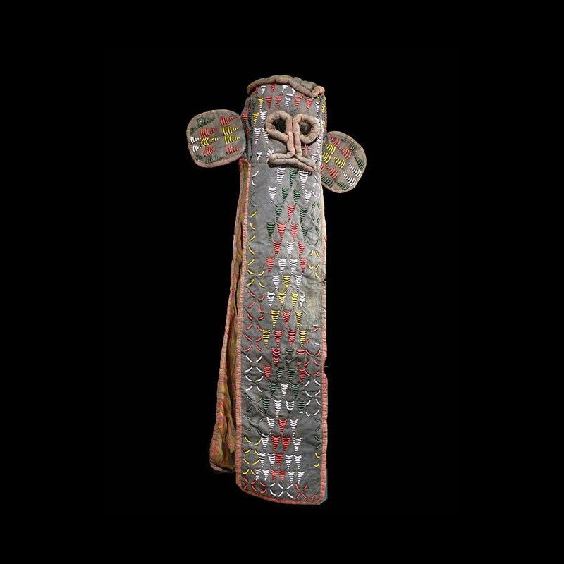 Masque elephant perle - Bamileke - Cameroun - perles afrique