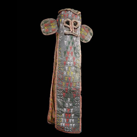Masque elephant perle - Bamileke - Cameroun - perles afrique