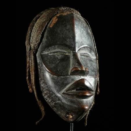 Masque de course ancien - Dan /Yacouba - Liberia - Masques afric