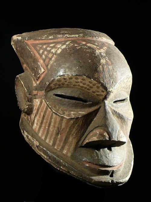 Masque casque Bwoom - Kuba /Bushoong - RDC Zaire