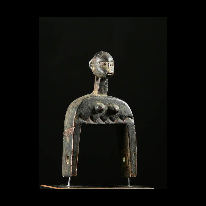 Poulie a tisser anthropomorphe - Lobi - Burkina Faso - Poulies