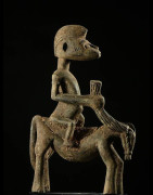 Cavalier et son cheval Syonfolo - Senoufo - Côte d'Ivoire