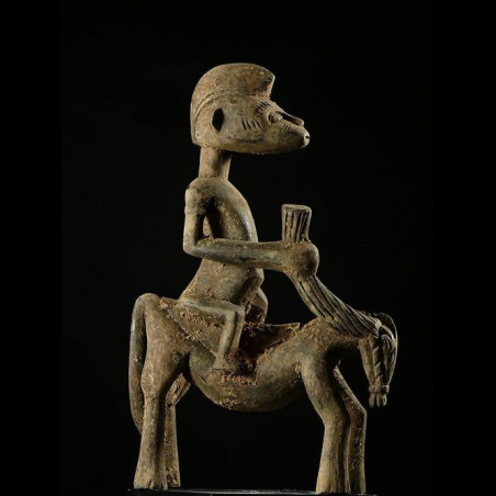 Cavalier et son cheval Syonfolo - Senoufo - Côte d'Ivoire