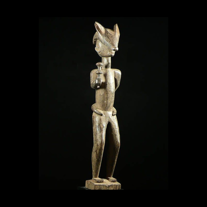 Statuette anthropomorphe - Holo - RDC Zaire / Angola
