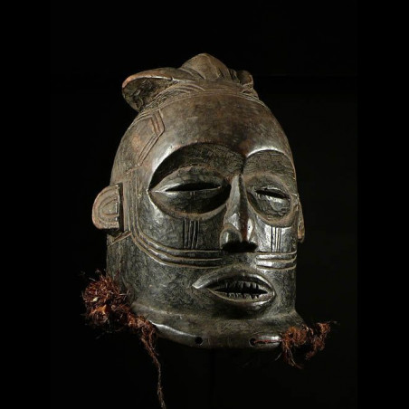 Masque casque Initiatique - Kuba / Bakuba - RDC Zaire