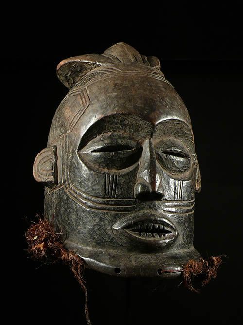 Masque casque Initiatique - Kuba / Bakuba - RDC Zaire