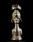 Statuette cimier - Baoule - Côte d'Ivoire - Masques cimiers