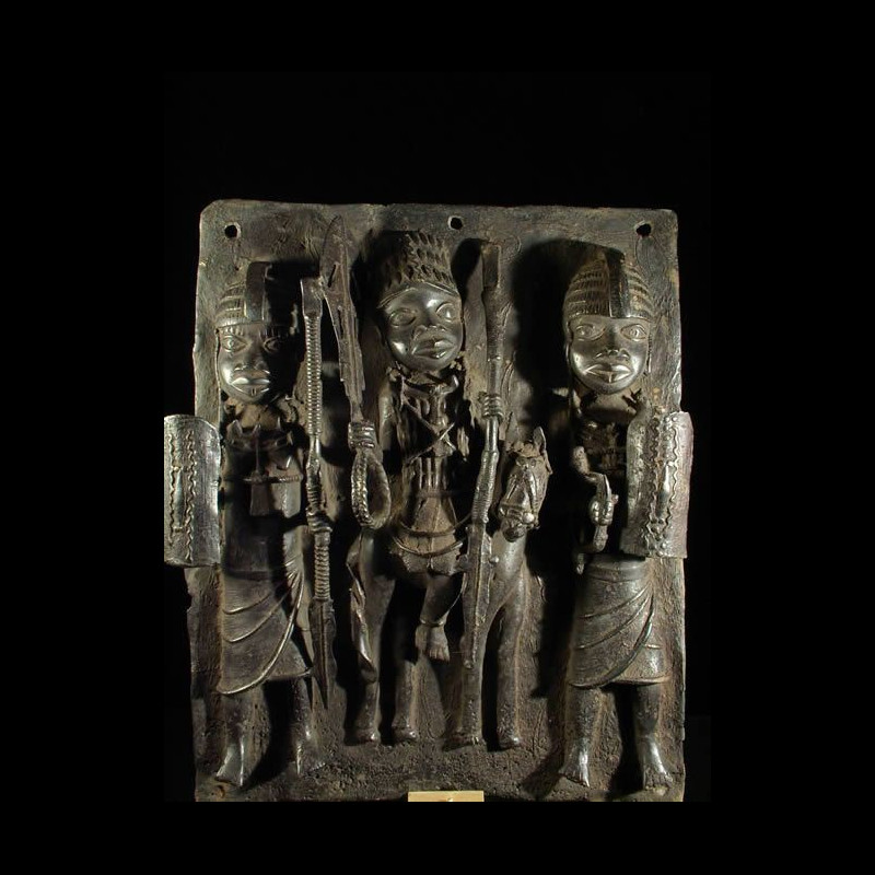 Plaques de palais - Nigeria - BIni Edo - Bronze cire perdue