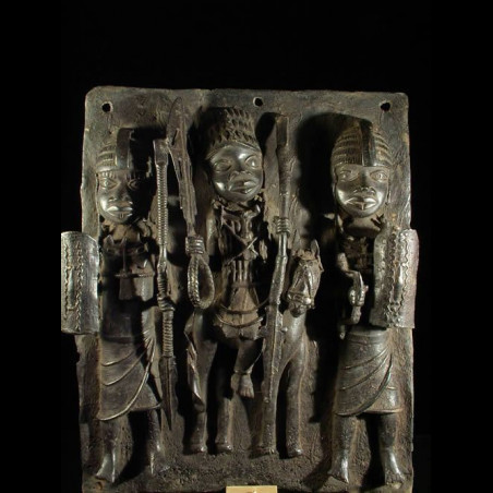 Plaques de palais - Nigeria - BIni Edo - Bronze cire perdue
