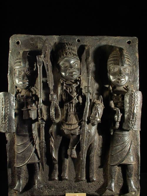 Plaques de palais - Nigeria - BIni Edo - Bronze cire perdue