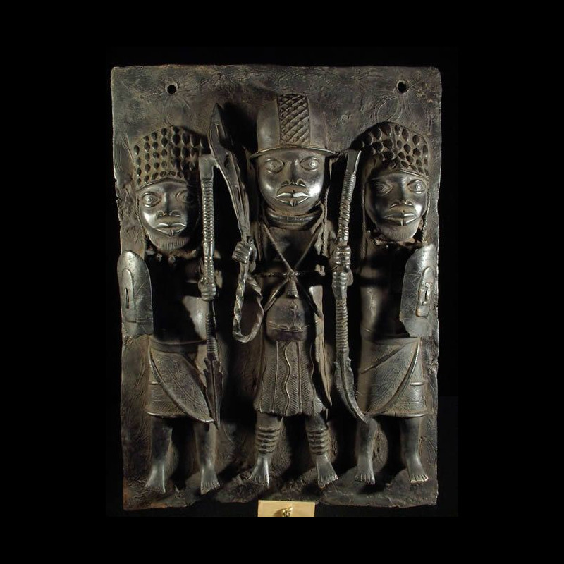 Plaques de palais - Nigeria - BIni Edo - Bronze cire perdue