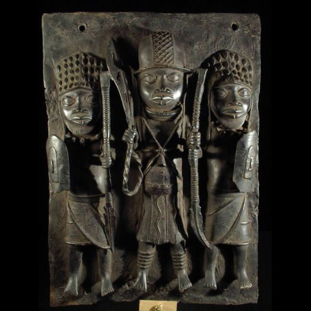 Plaques de palais - Nigeria - BIni Edo - Bronze cire perdue
