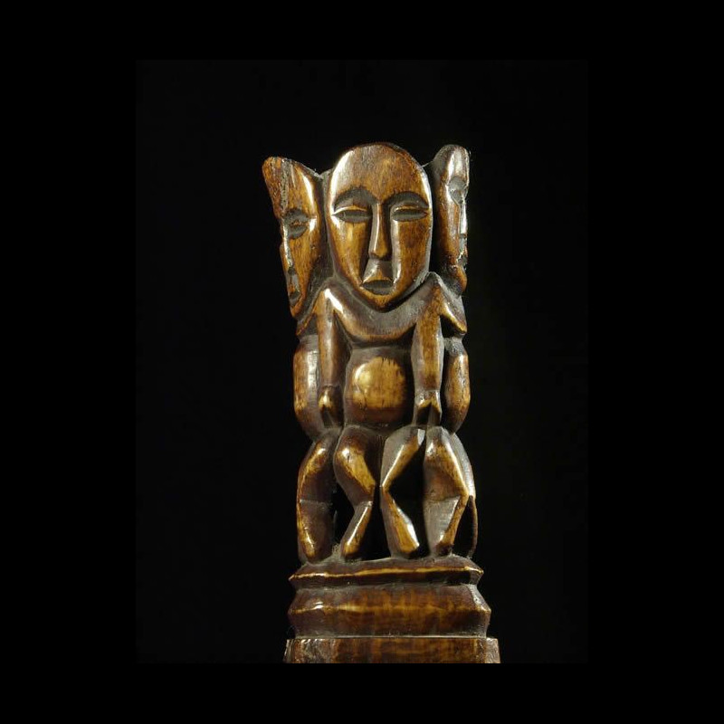 Statuette Bwami - Lega - RDC Zaire - ivoires et corne africaines