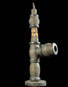 Pipe a tabac bois et Ivoire - Kongo - RDC Zaire - Objets usuels