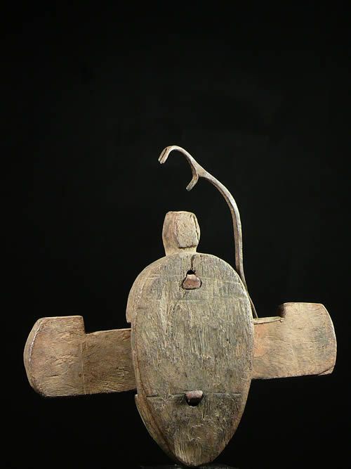 Serrure de porte ancienne - Baoule - Côte d'Ivoire