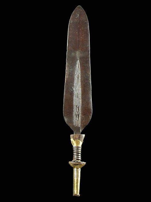 Couteau Glaive - Ekonda / Kundu - Rdc Zaire