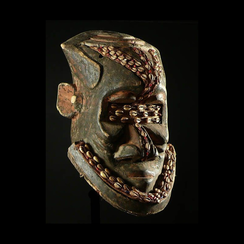 Masque casque Bwoom - Kuba /Bushoong - RDC Zaire