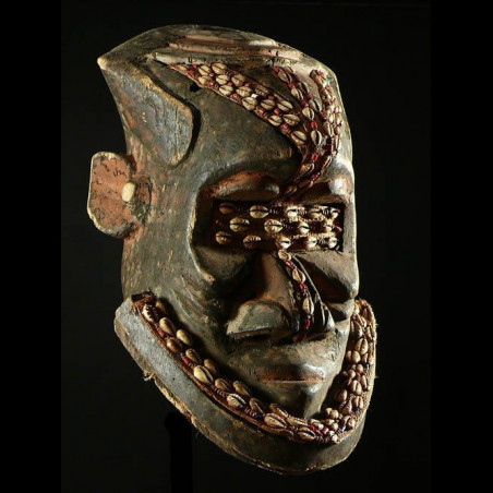Masque casque Bwoom - Kuba /Bushoong - RDC Zaire