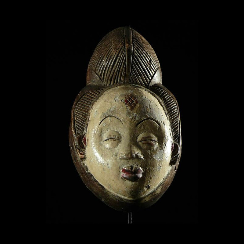 Masque Mukuyi - Punu / Pounou - Gabon - Masques Africains