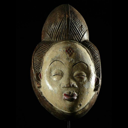 Masque Mukuyi - Punu / Pounou - Gabon - Masques Africains