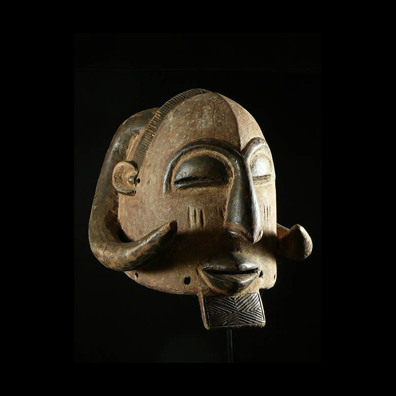 Masque casque Bachabiem - Luba / Shaba - RDC Zaire