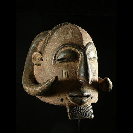 Masque casque Bachabiem - Luba / Shaba - RDC Zaire