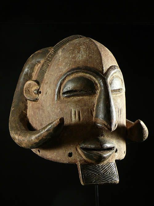 Masque casque Bachabiem - Luba / Shaba - RDC Zaire