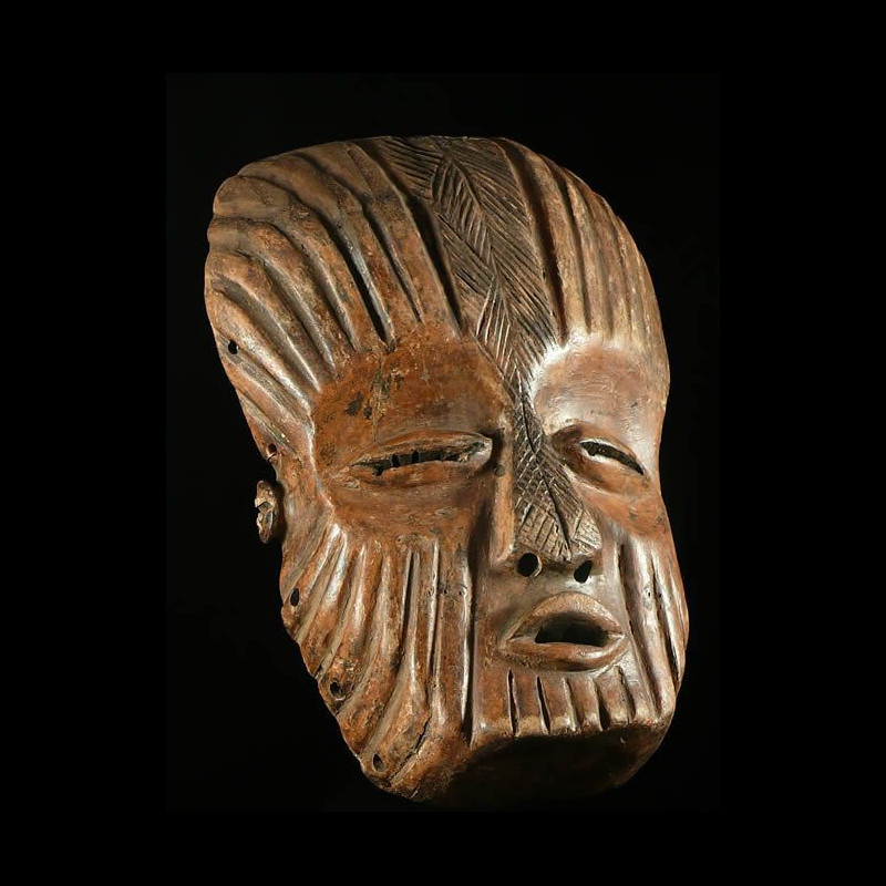 Masque Ancien - Tetela - RDC Zaire - Masques africains