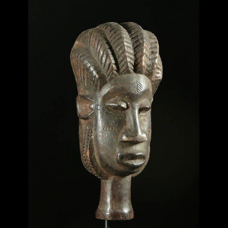Masque a poignee - Lulua - RDC Zaire