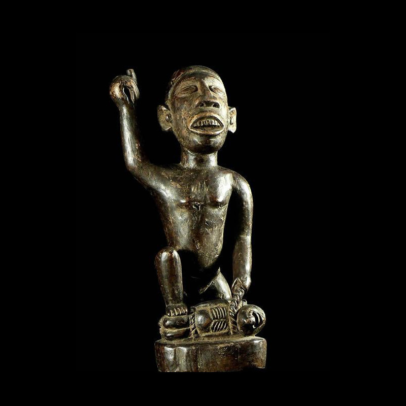 Statue Cultuelle - Kongo / Vili - RDC Zaire