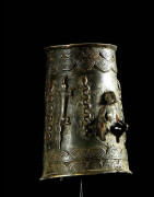Jambiere en bronze - Senoufo - Côte d'Ivoire Bronzes