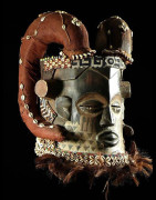 Masque casque Belier - Kuba / Bushoong - RDC Zaire