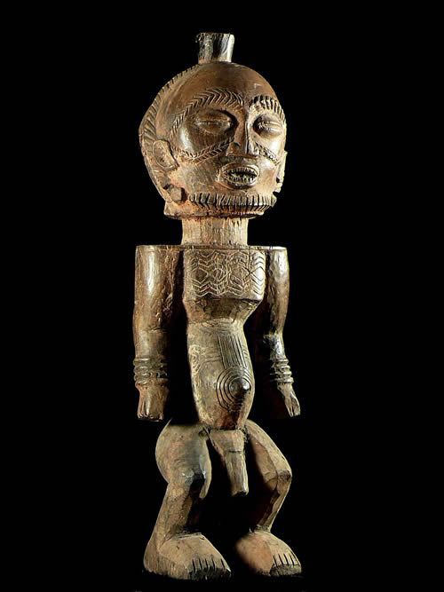 Statue Cultuelle - Boyo / Mboyo - Rdc Zaire - Statues Africaines