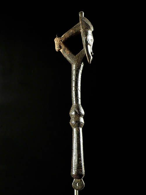 Marteau de gong - Lawle - Baoule - Côte d'Ivoire - Divination
