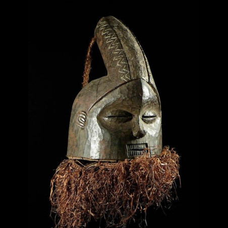 Masque initiatique Mukanda - Suku - RDC Zaire