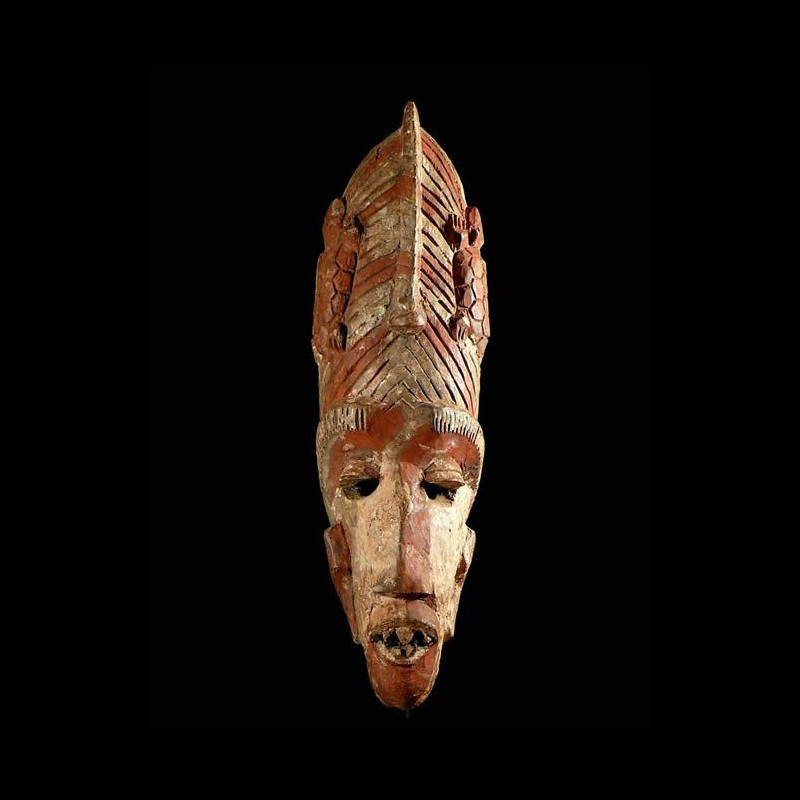 Masque Initiatique - Kuba / Kaniok - RDC Zaire