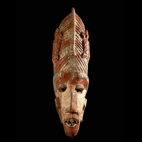 Masque Initiatique - Kuba / Kaniok - RDC Zaire