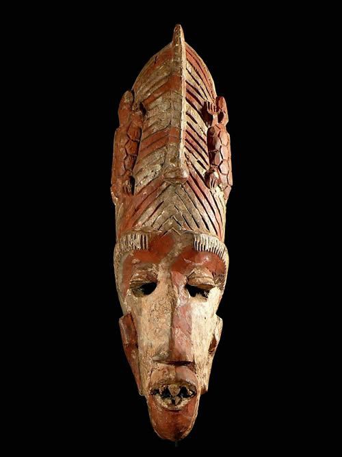 Masque Initiatique - Kuba / Kaniok - RDC Zaire