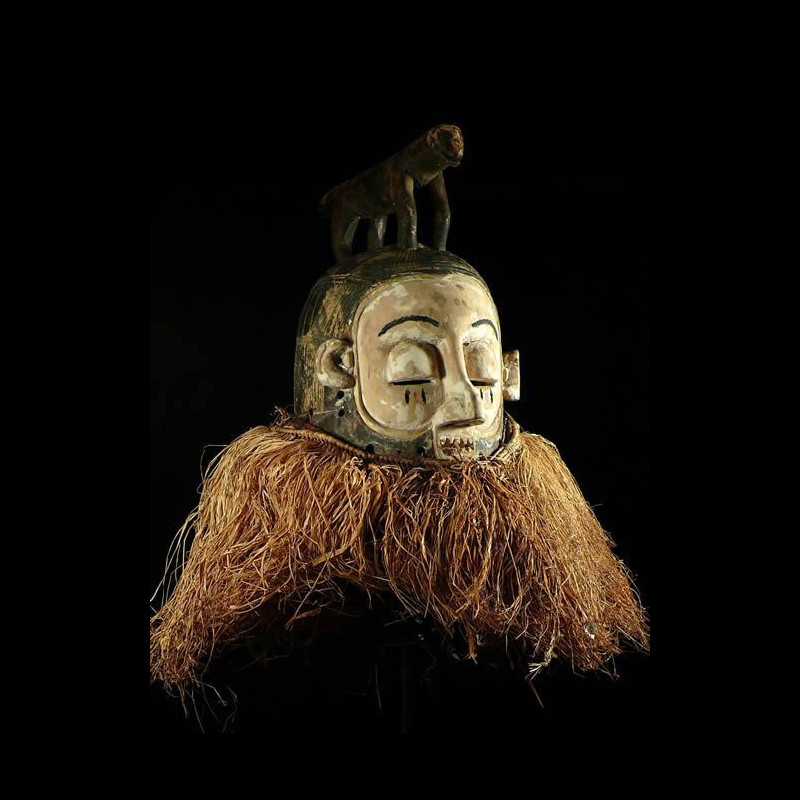 Masque de Circoncision - Mukanda - Holo - RDC Zaire / Angola