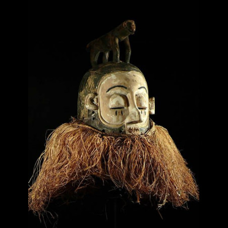 Masque de Circoncision - Mukanda - Holo - RDC Zaire / Angola