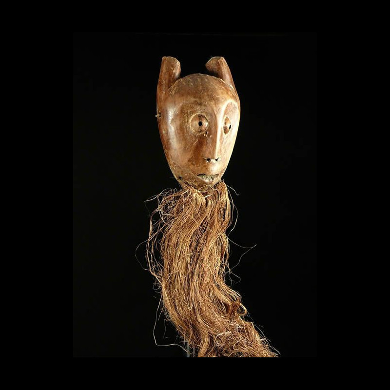 Masque de ceremonie Lulwakongo - Lega - RDC Zaire - Bwami Lega