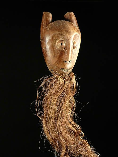 Masque de ceremonie Lulwakongo - Lega - RDC Zaire - Bwami Lega