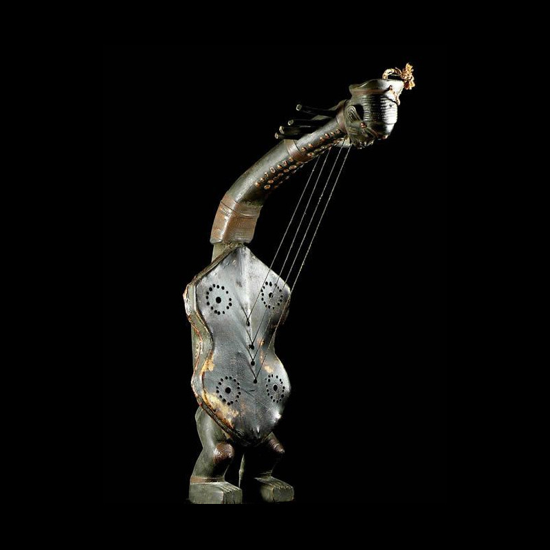 Harpe Arquee - Mangbetu - RDC Zaire - Cordophones