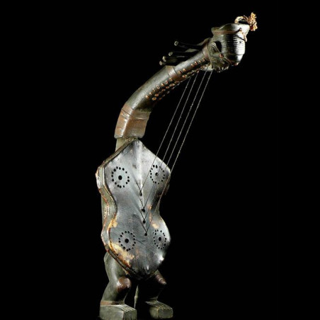Harpe Arquee - Mangbetu - RDC Zaire - Cordophones